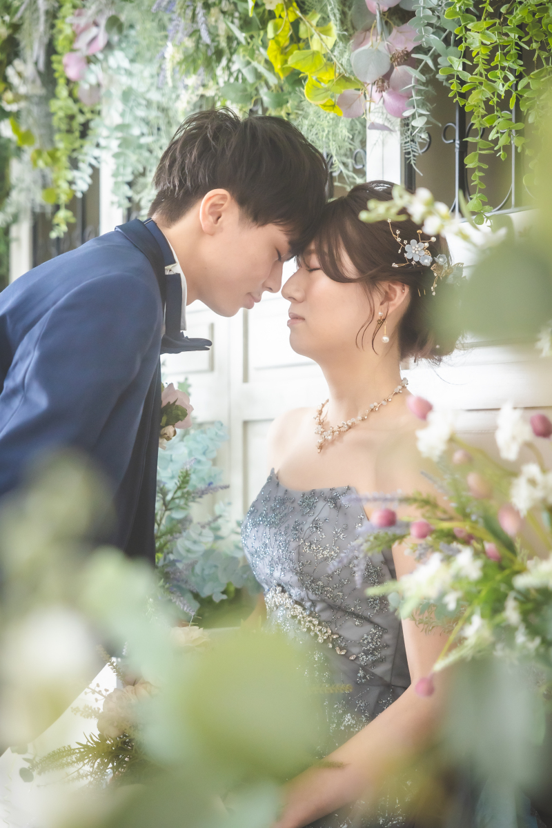 洋装ではカラードレス撮影