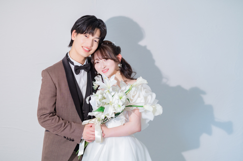 2着目はウェディングドレス