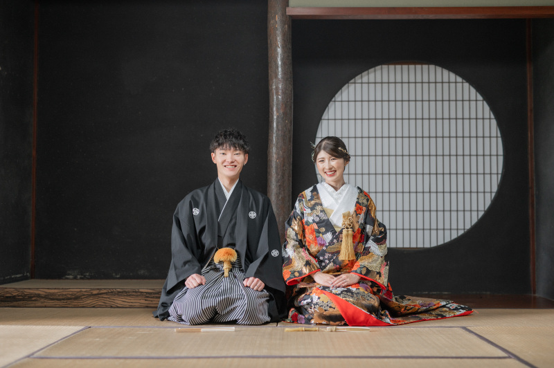 王道の正座カット!