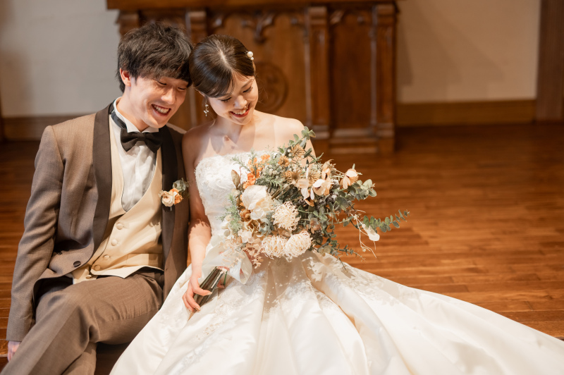 休憩がてらに座りカット