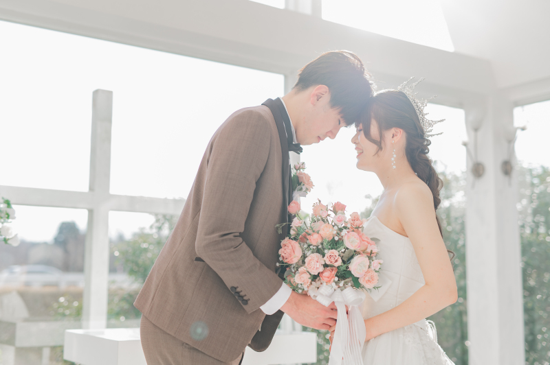 おでこコッツン♡