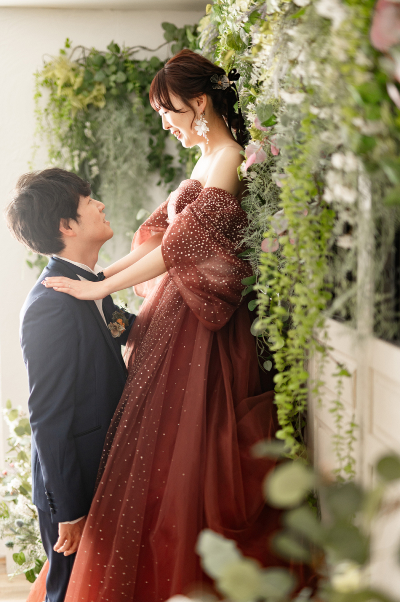 スタジオ撮影も自然光が入るスタジオです。