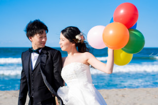 小物使いでオリジナルに♡海フォト