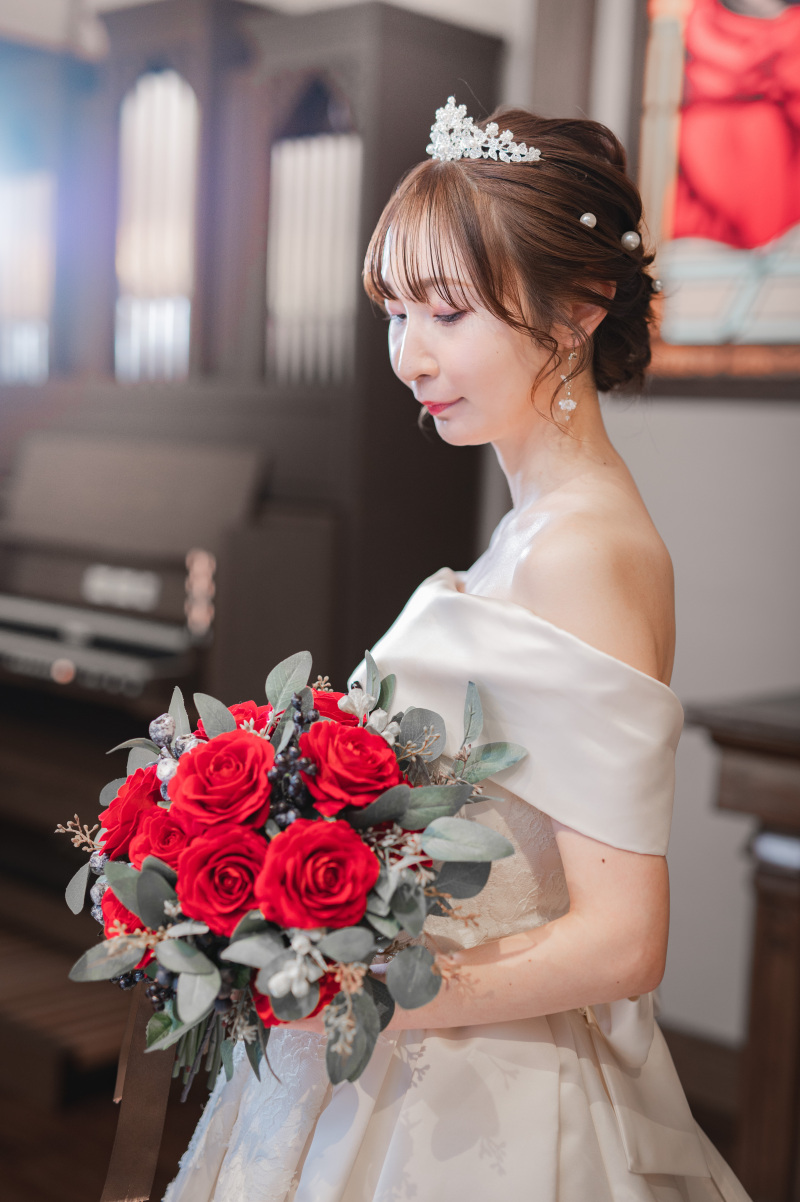 新婦様のソロカット!
