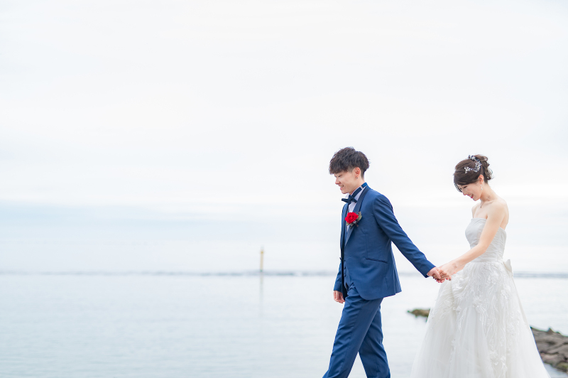 仲良く歩きカット♡