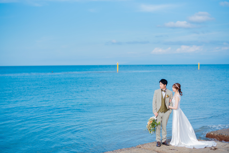 おふたりで遠くを見つめて…