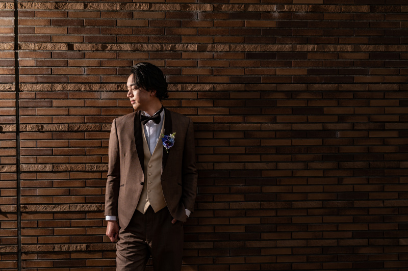 新郎様のソロカット