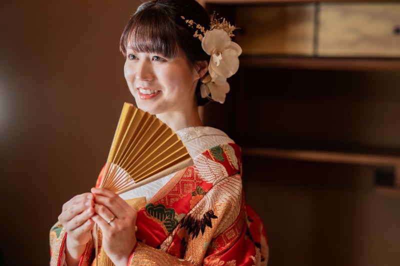 花嫁様ソロショット