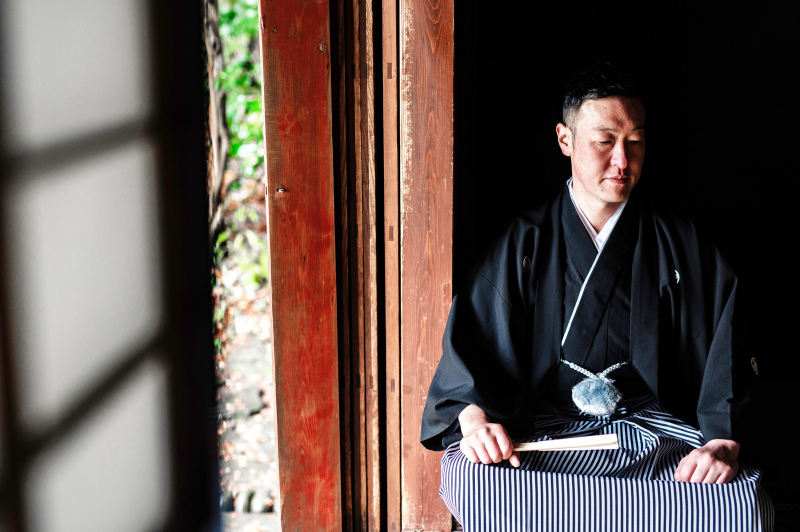 新郎様のソロカット