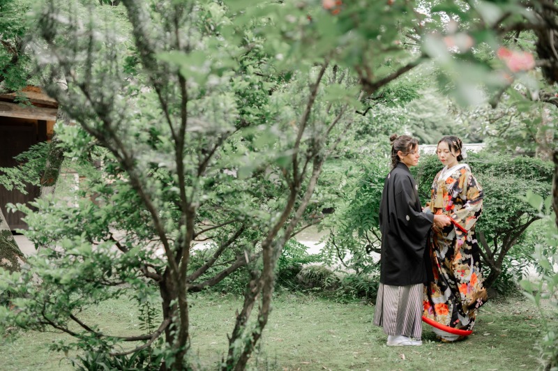 木々の間からの撮影