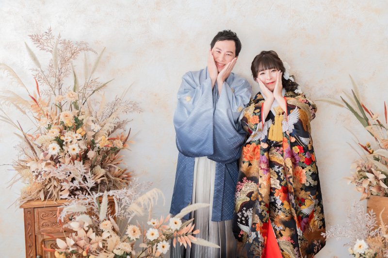 お揃い小顔ポーズで可愛く♡