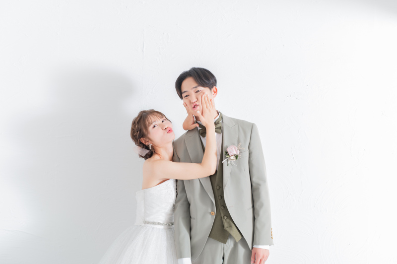 洋装スタジオ撮影