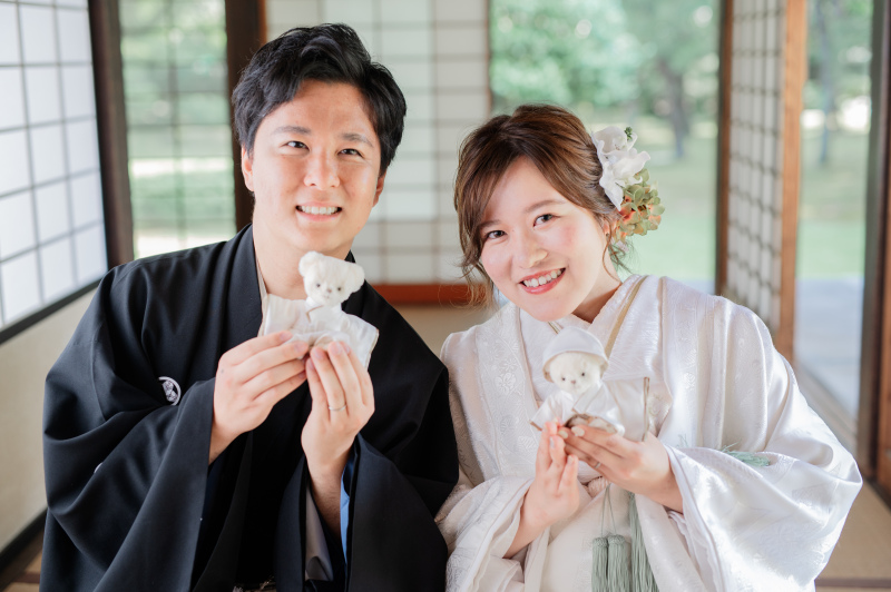 最後はお持ち込み小物と一緒に