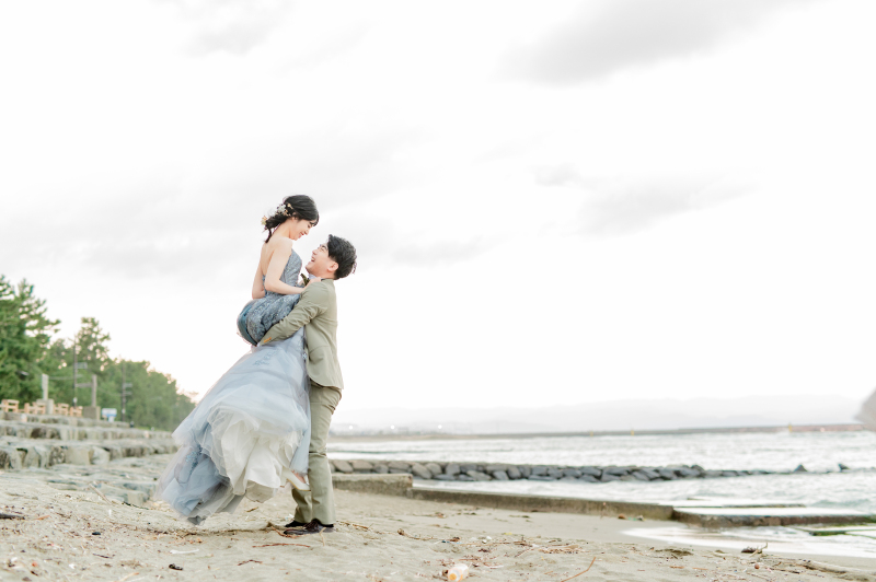 新婦様あこがれの抱っこ♡