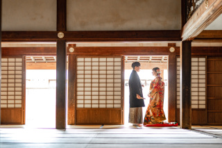 勝興寺＆雨晴海岸ロケーション撮影