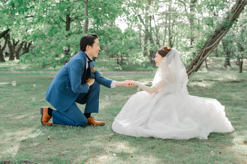 シャボン玉撮影!