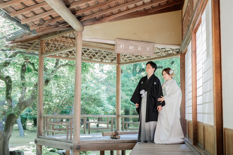 内山邸で和装撮影!