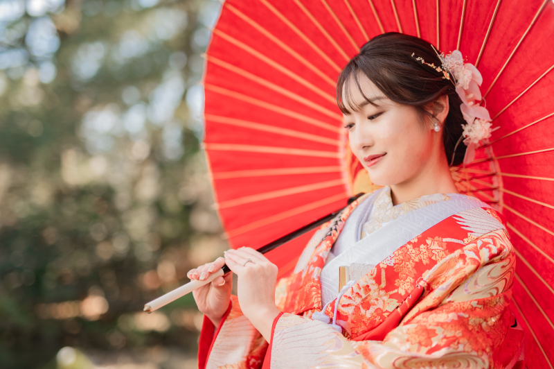 新婦様のソロショット!