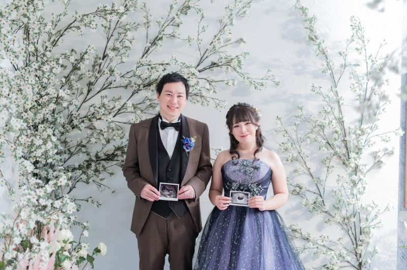 エコー写真と一緒に☺