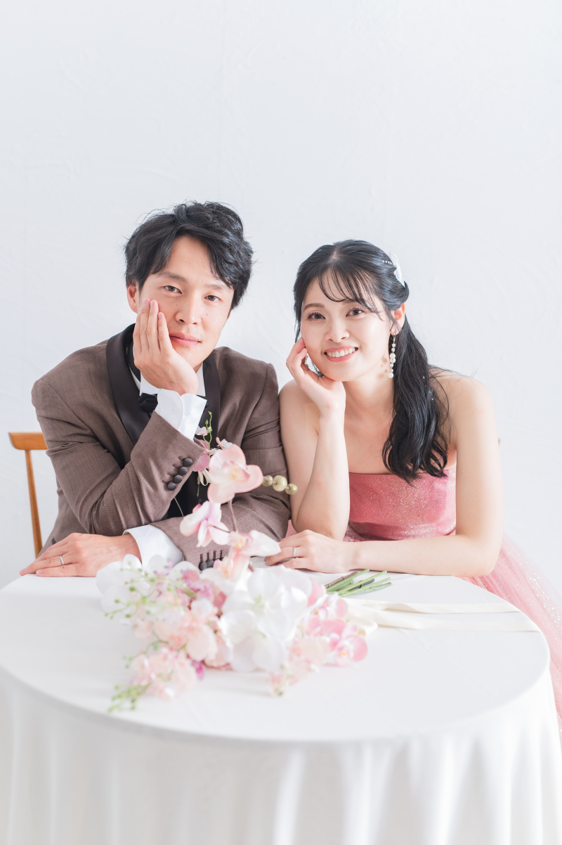 背景を組んででの撮影