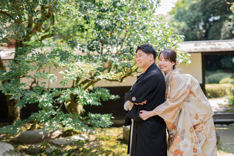 新婦様からのバックハグ♡