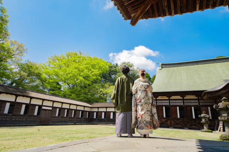 ここから2日目です。瑞龍寺での1着目の撮影