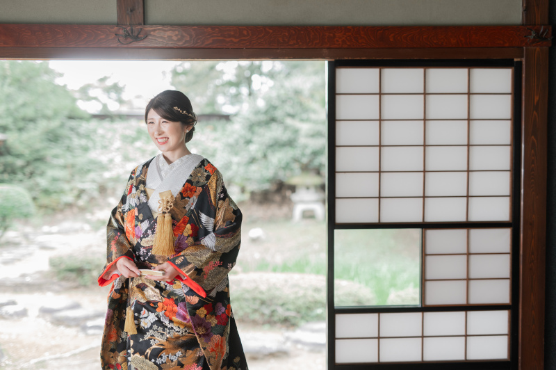 新婦様のソロショット撮影!