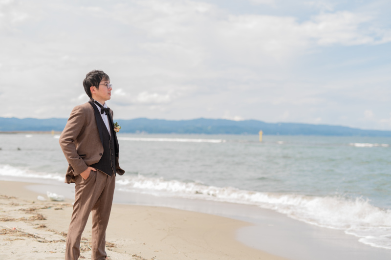 新郎様はかっこよく!!