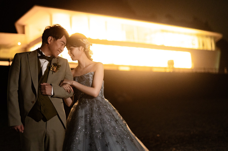 建物の光を使っての撮影