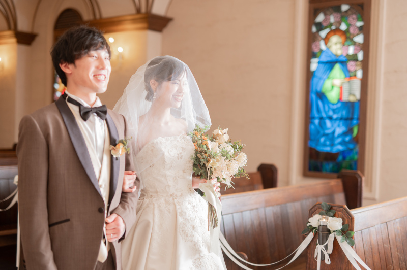 お式風の撮影も