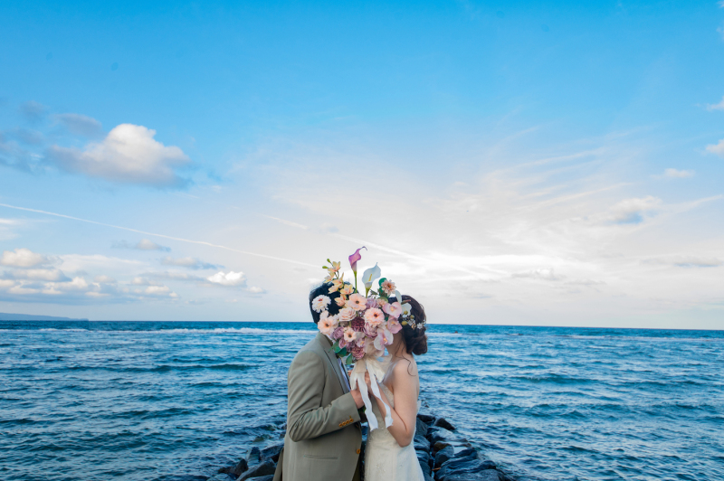 雨晴海岸での海撮影でのロケーション