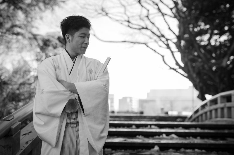 新郎様のソロショットも