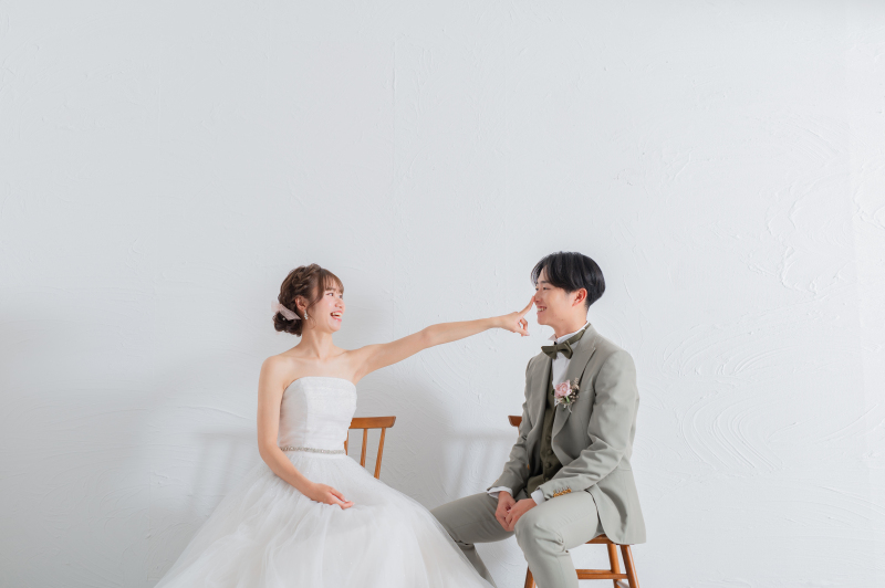 楽しいポーズも!