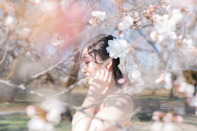 花嫁さまのソロショット!