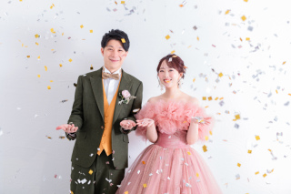 洋装スタジオ＆雨晴のロケーション撮影