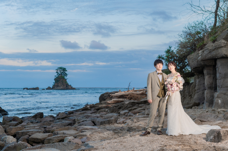 日が落ちてきての撮影