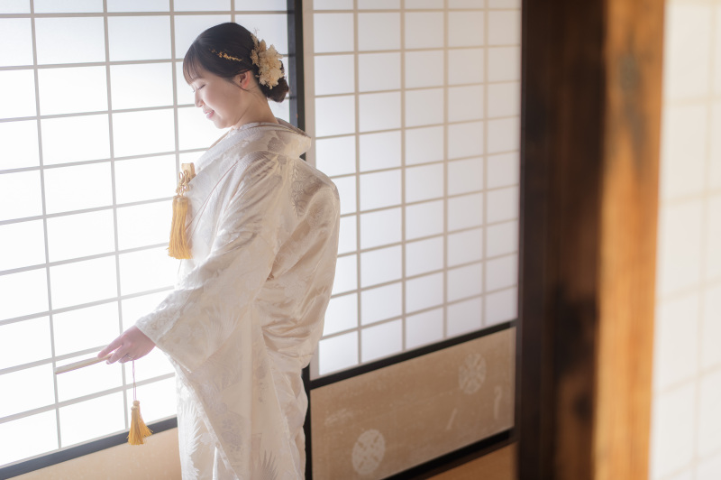 新婦様のソロ撮影!