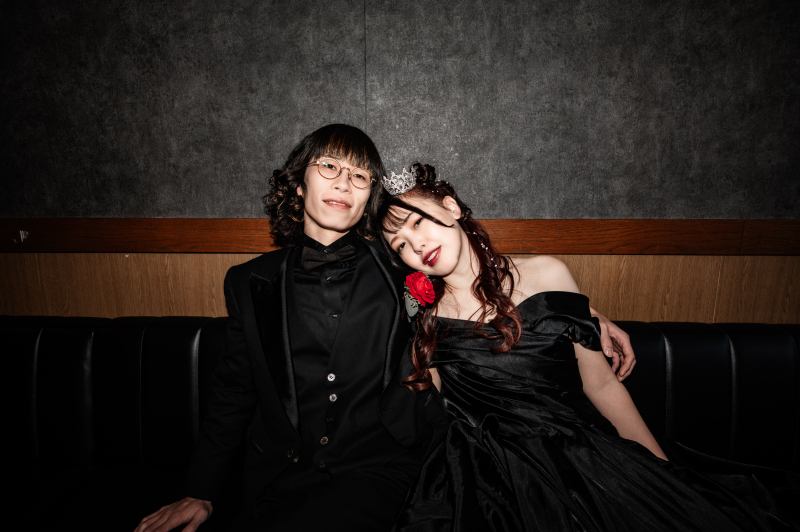 レストランの中で