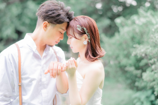 新婦ヘアセット