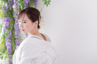 新婦様和装髪飾りレンタル