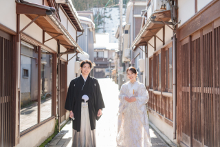 ウェディングフォトスタジオOath&Ours富山店_《和装》八尾町並み