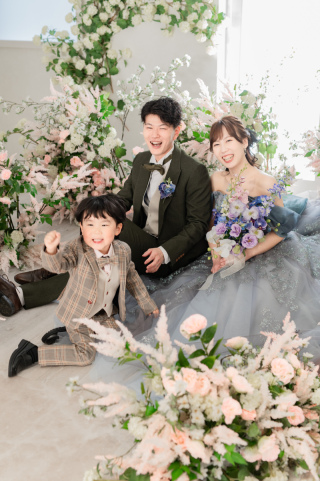 ウェディングフォトスタジオOath&Ours富山店_洋装スタジオ撮影