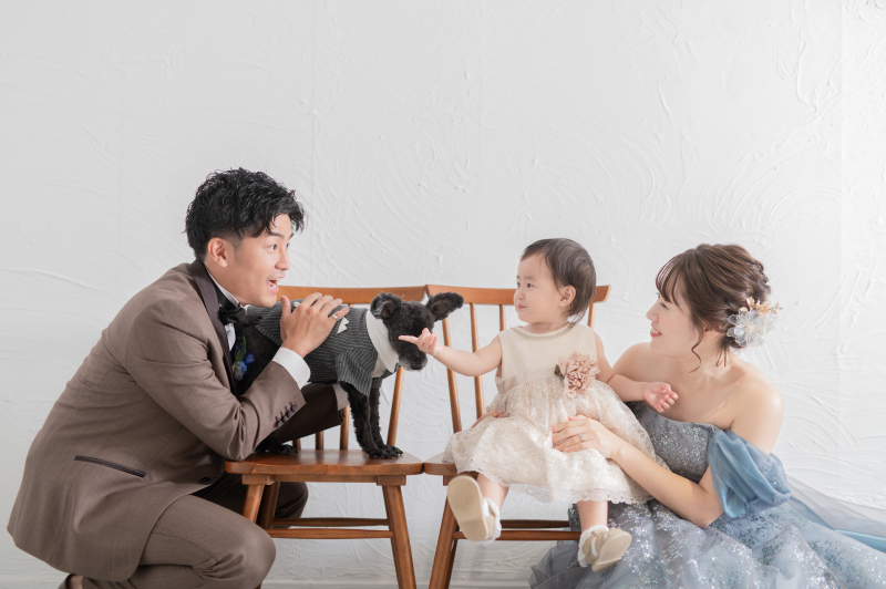 【大好きなペットと一緒に♡】 和装スタジオ撮影 全データプラン