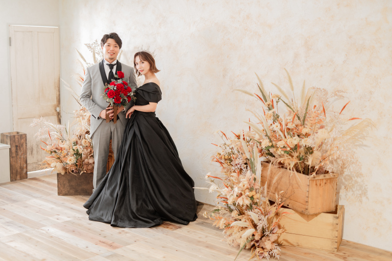 【ウェディングドレスもカラードレスも!】両方着れてこの金額! 洋装2着スタジオ撮影 全データプラン