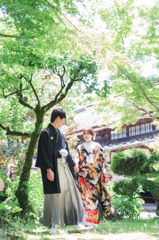 5月～7月限定プラン！木漏れ日と白無垢や色打掛、春から初夏だけの特別撮影