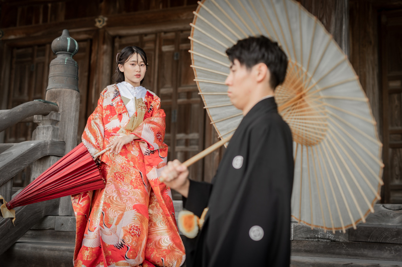 映画のセットような世界観!国宝勝興寺での和装ロケーション 勝興寺内をあますことなく撮影します。