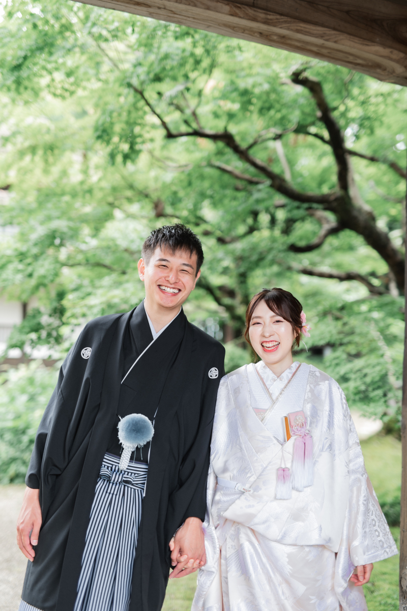 5月~7月限定プラン!木漏れ日と白無垢や色打掛、春から初夏だけの特別撮影