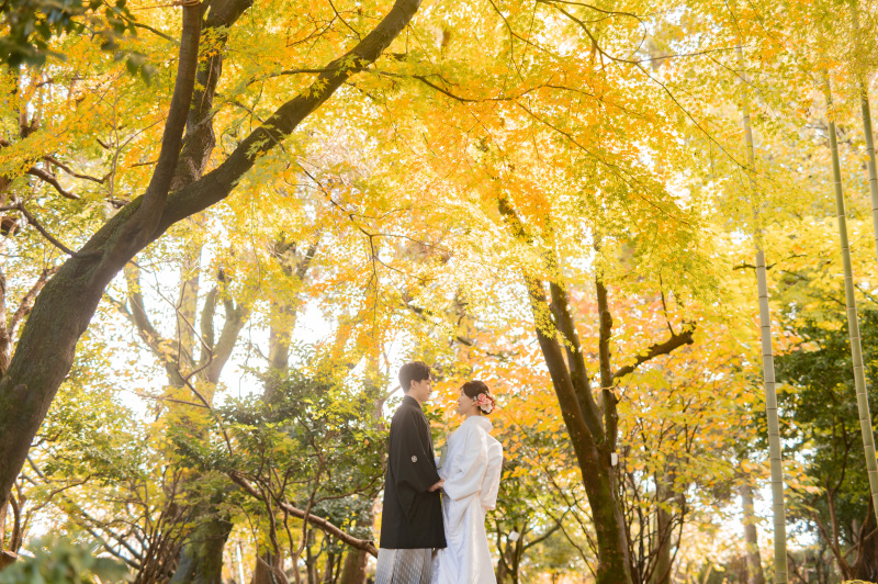 【秋限定・全データ180カット】真っ赤な紅葉と叶える和装ウェディングフォト