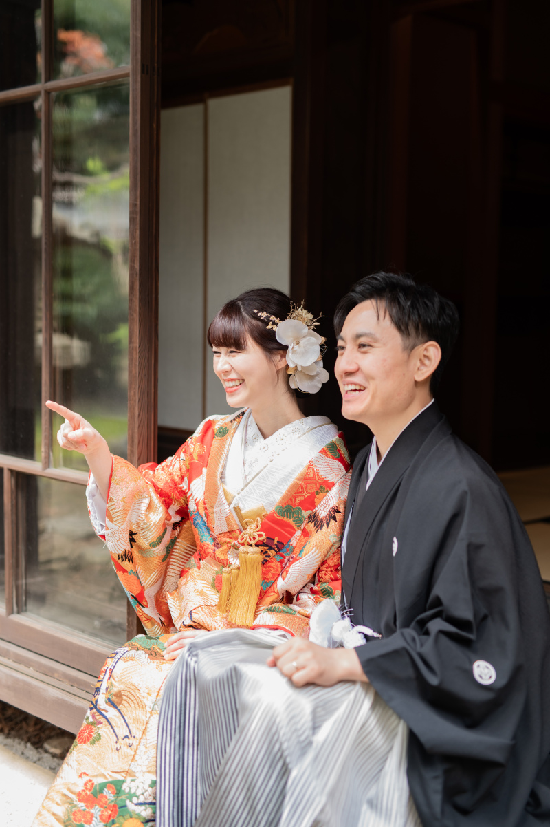 歴史薫る旧馬場家で叶える、富山の和装ウェディングフォト撮影プラン