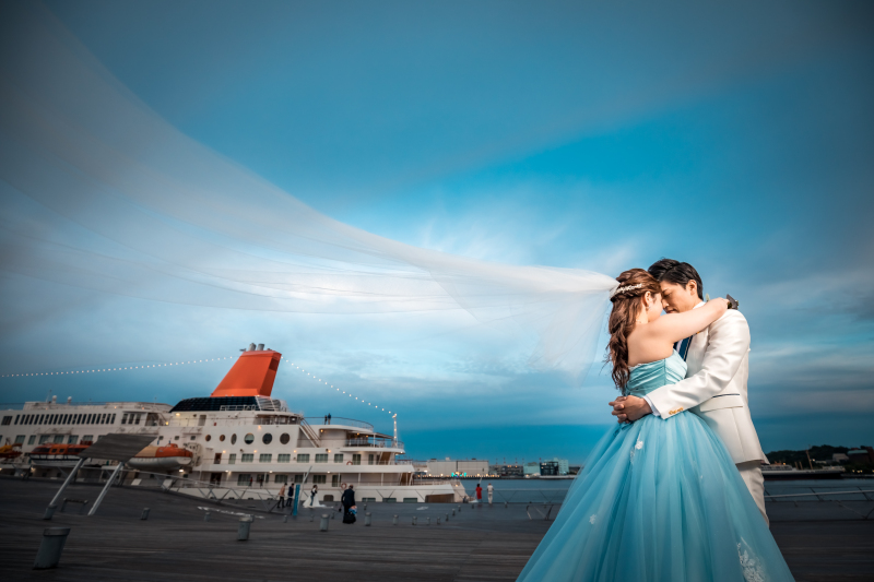 衣裳チェンジ☆大桟橋へ